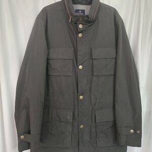Brooks Brothers Dark Green Barn Chore Field Winter Jacket Size XL